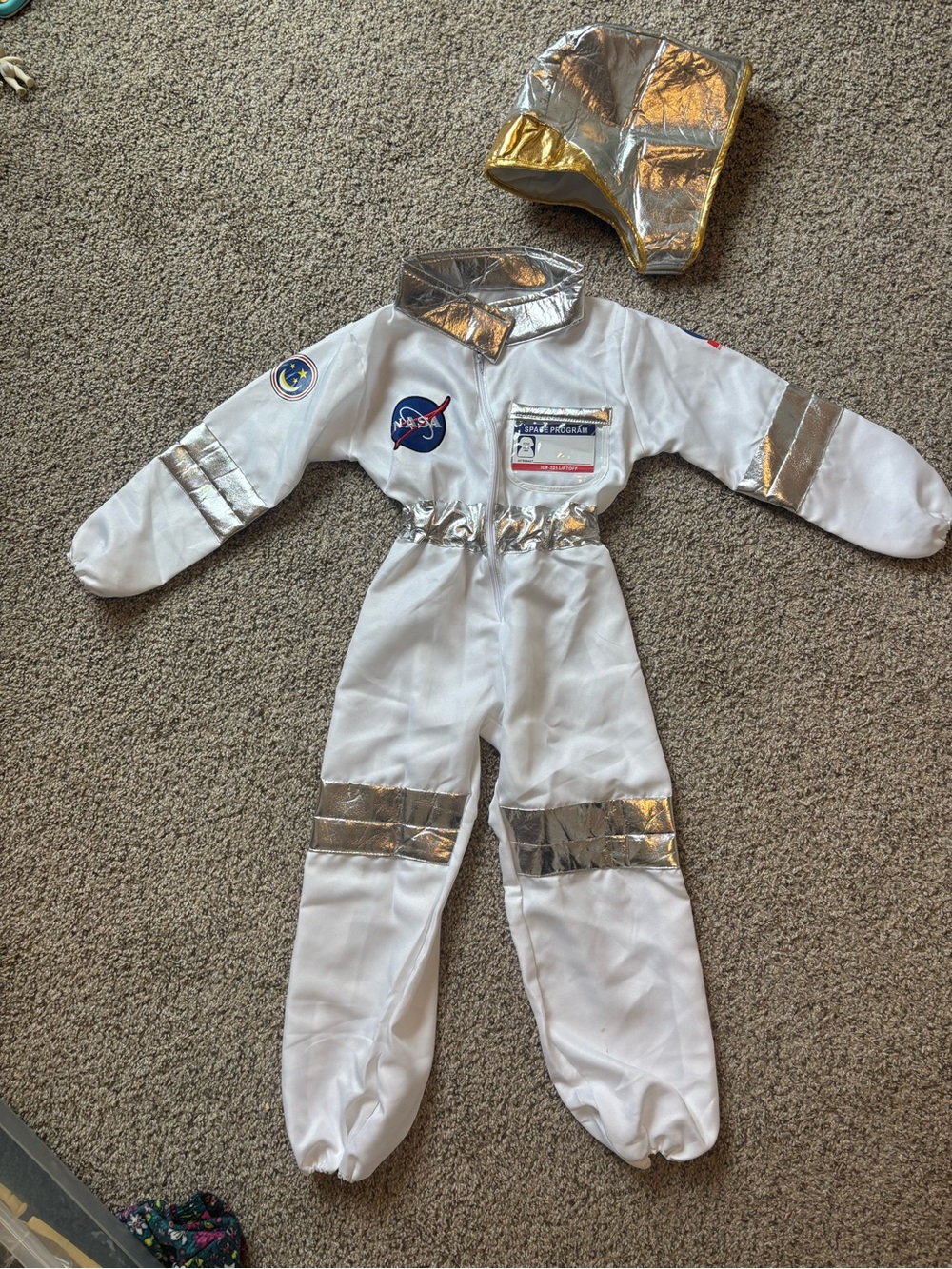 Kids NASA astronaut costume